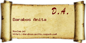 Darabos Anita névjegykártya